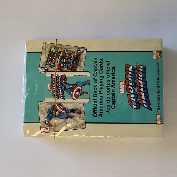 Marvel Captain America Playing Cards - Picture 3 of 4
